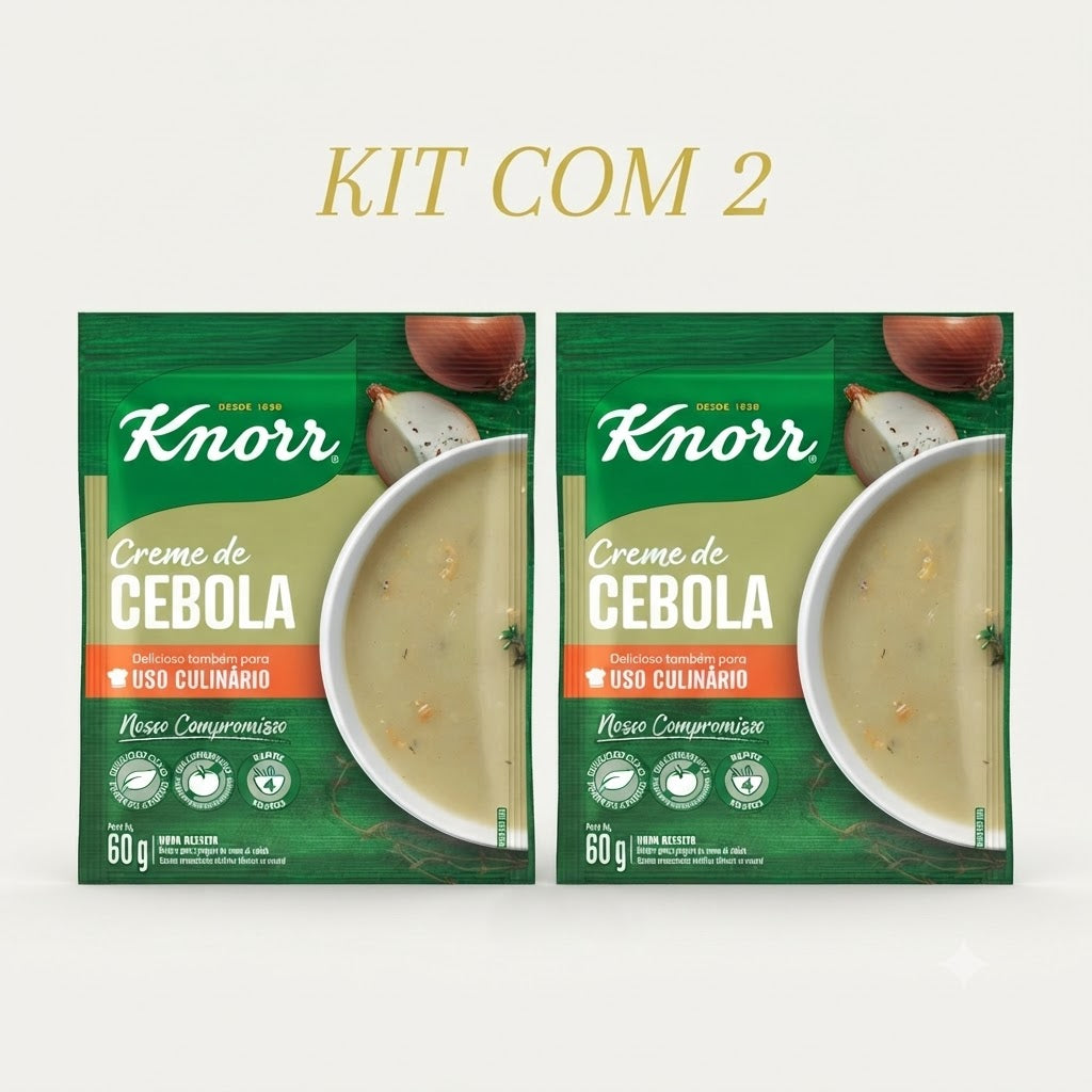 Knorr Creme Cebola (2x60g)Oferta!40%Off Val 10/26